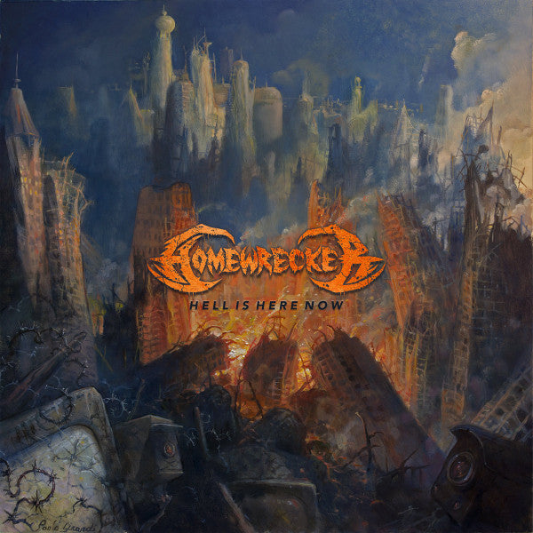 Homewrecker : Hell Is Here Now (LP, Album, Cle)
